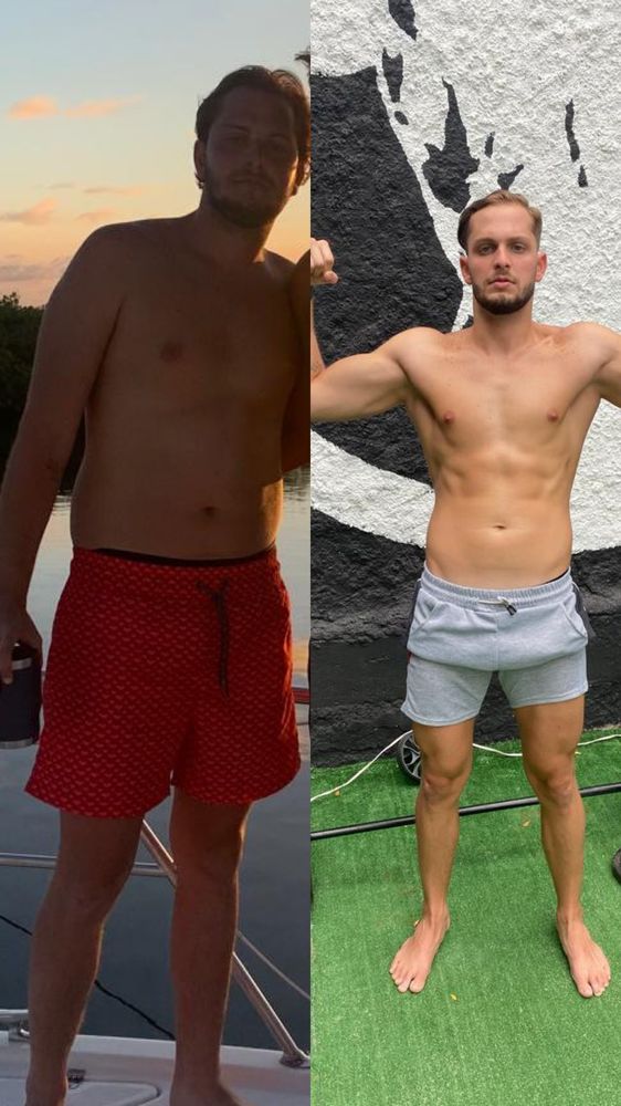 Antes y después de un cliente de Plan Divino