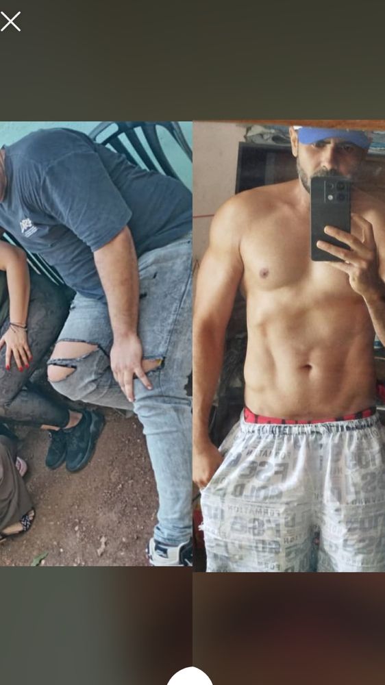 Antes y después de un cliente de Plan Divino
