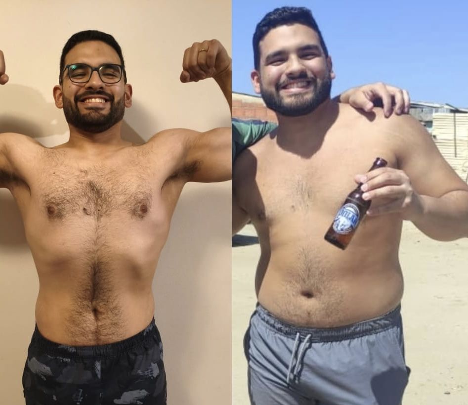 Antes y después de un cliente de Plan Divino